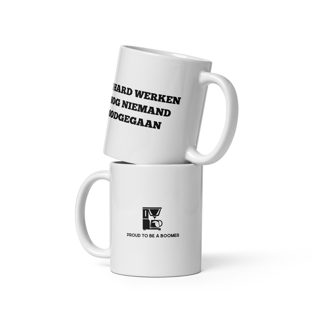 Koffie/theemok VAN HARD WERKEN gratis verzending