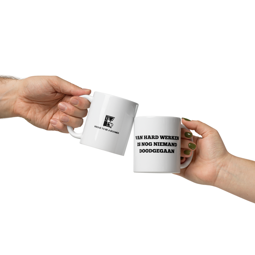 Koffie/theemok VAN HARD WERKEN gratis verzending
