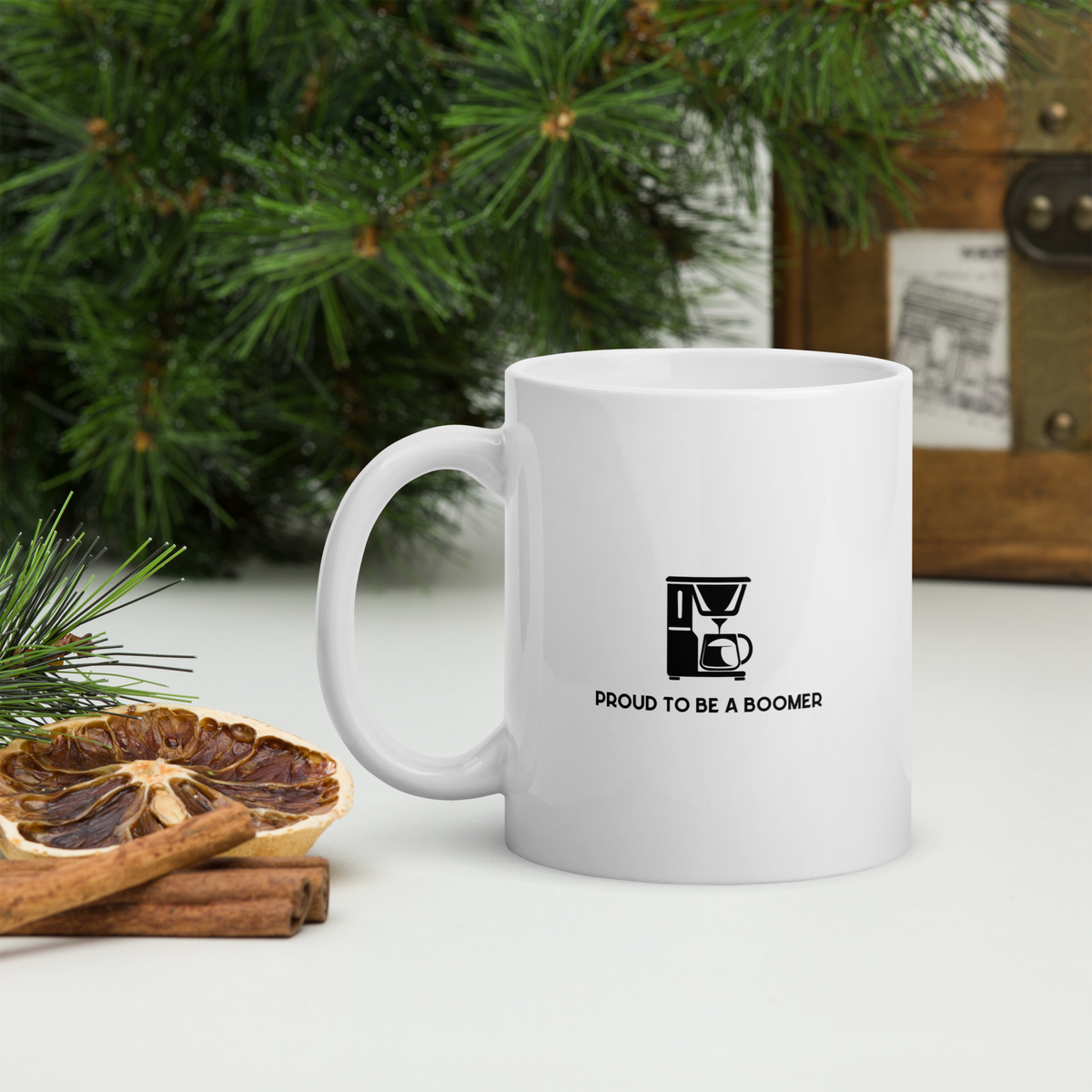 Koffie/theemok FIRST WORK THAN PLEASURE gratis verzending
