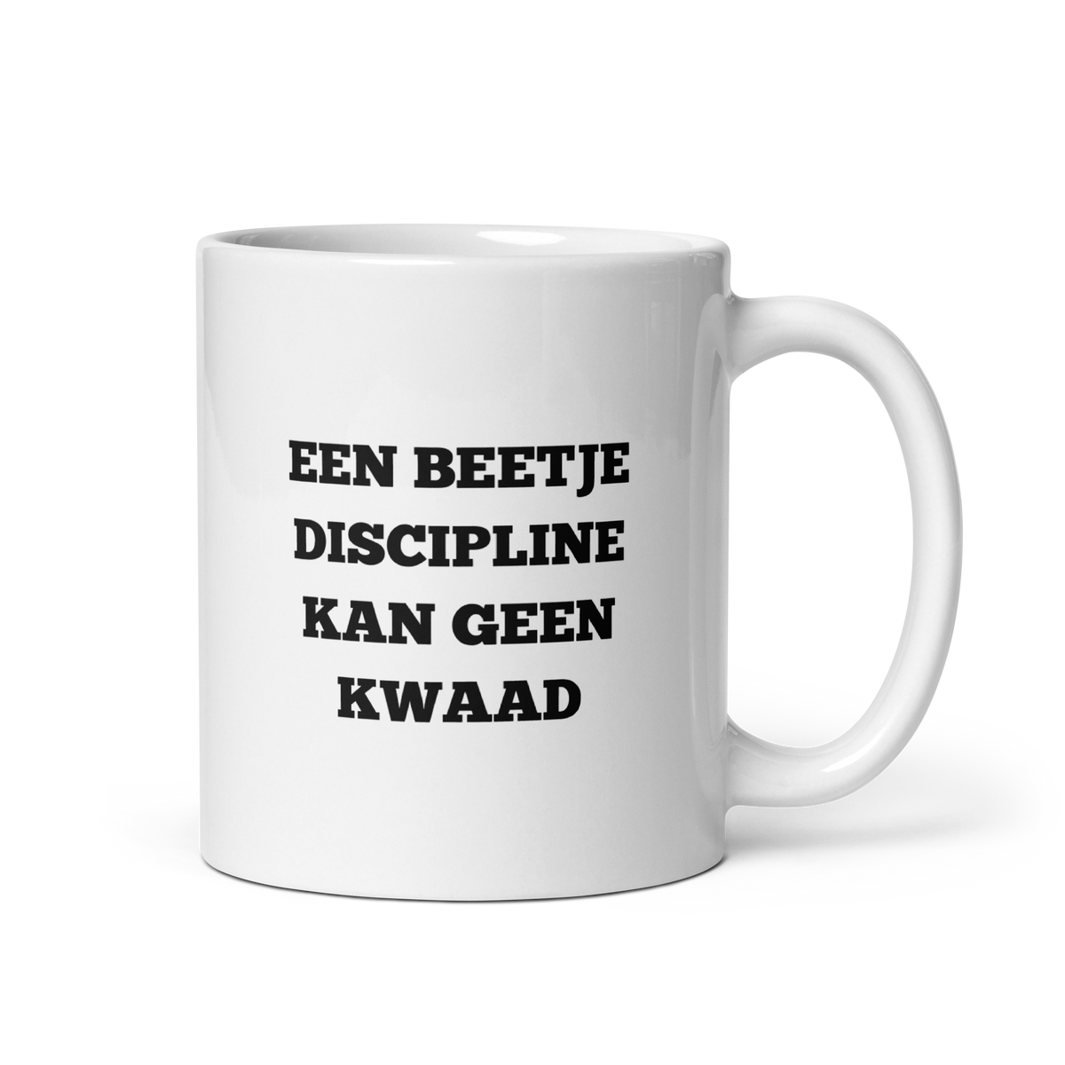 Koffie/theemok EEN BEETJE DISCIPLINE gratis verzending