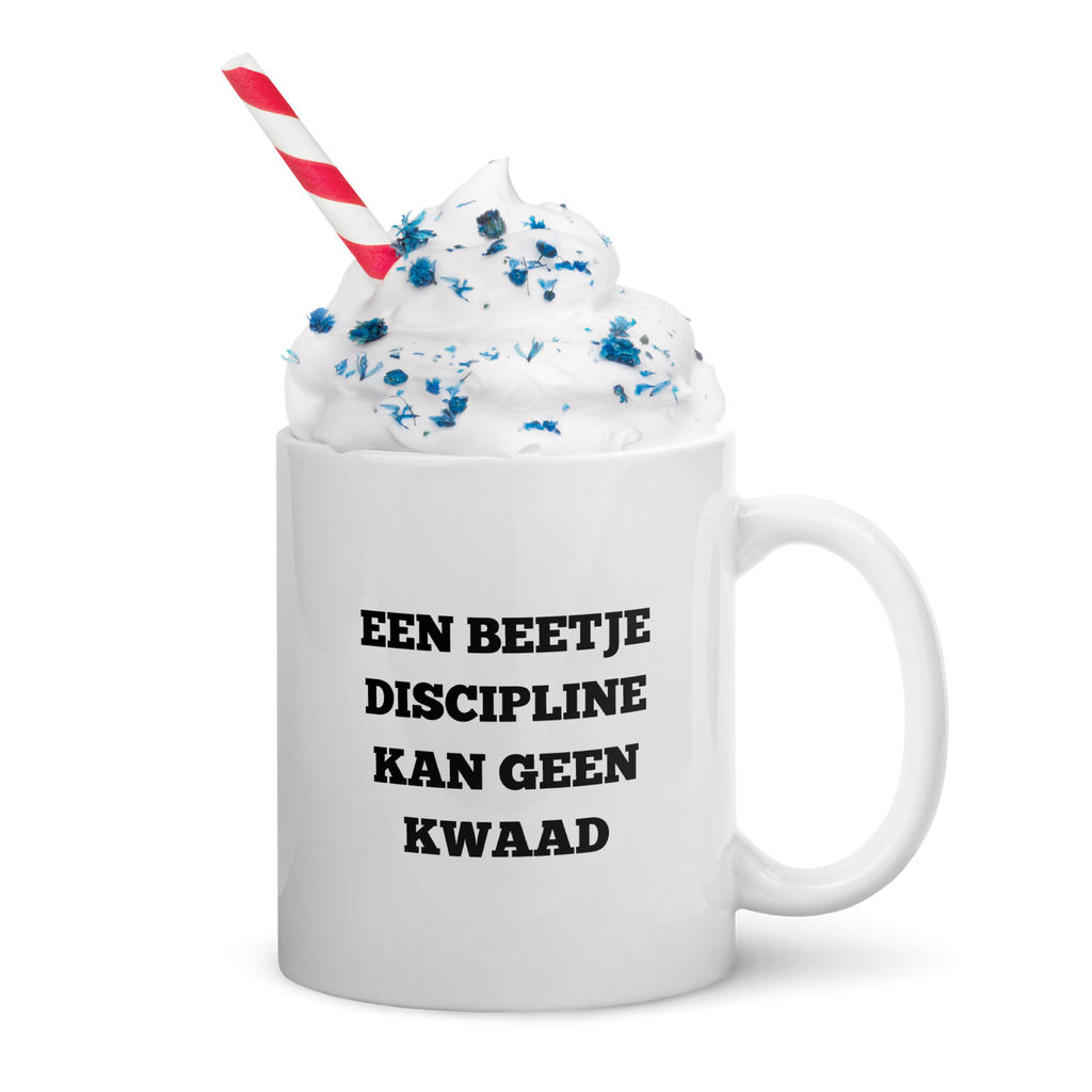 Koffie/theemok EEN BEETJE DISCIPLINE gratis verzending