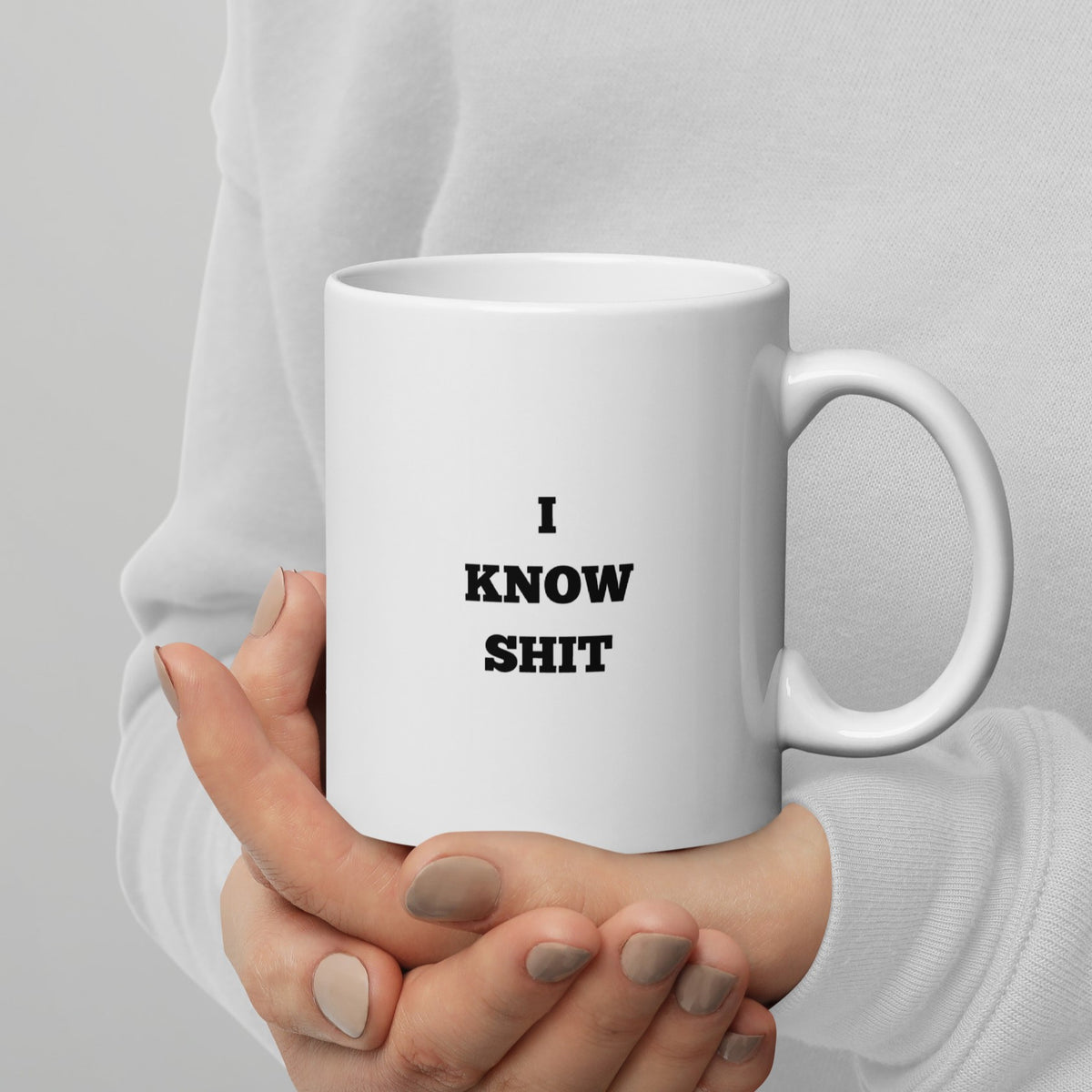 Koffie/theemok I KNOW SHIT gratis verzending