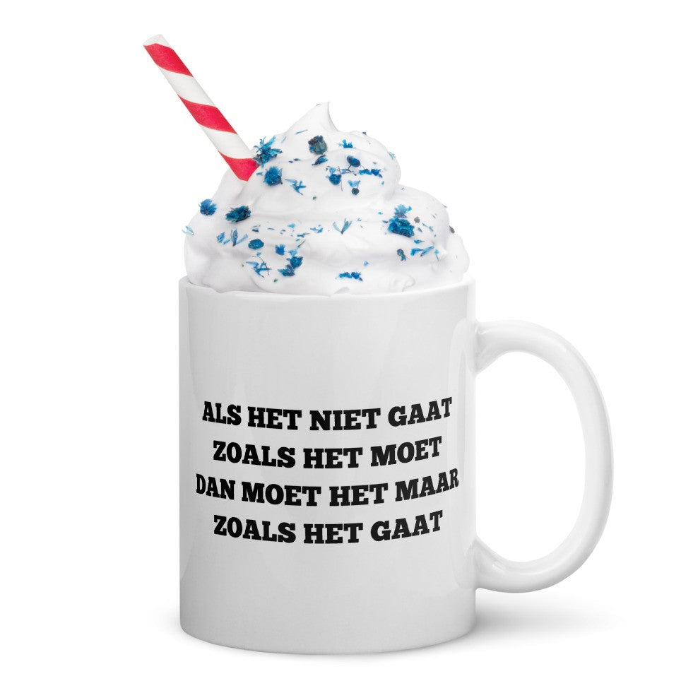 Koffie/theemok ALS HET NIET GAAT gratis verzending