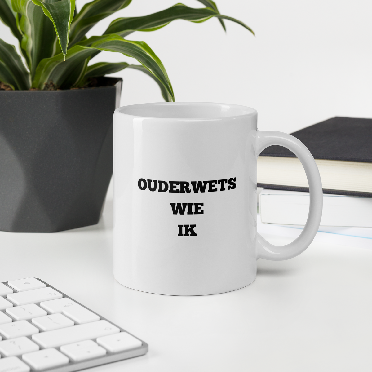 Koffie/theemok OUDERWETS WIE IK gratis verzending
